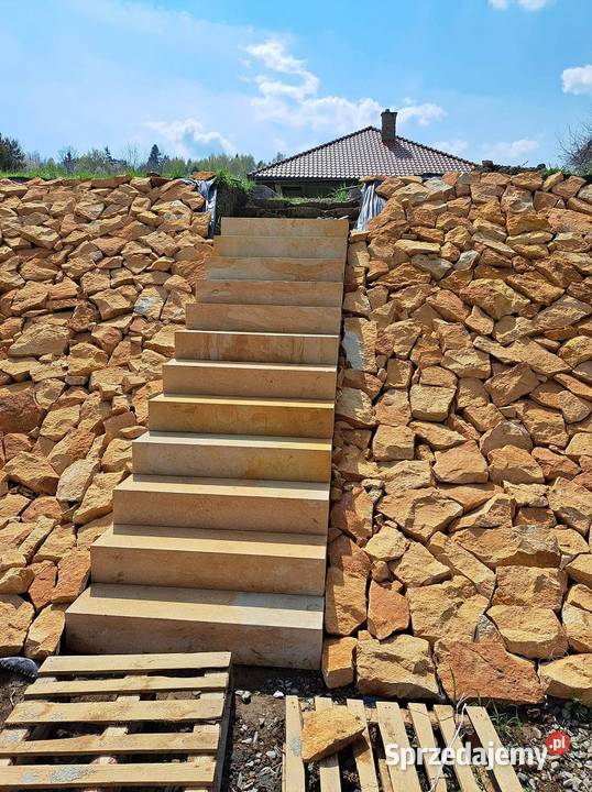 Kamień płaski naturalny ogrodowy dekoracyjny Wielgomłyny