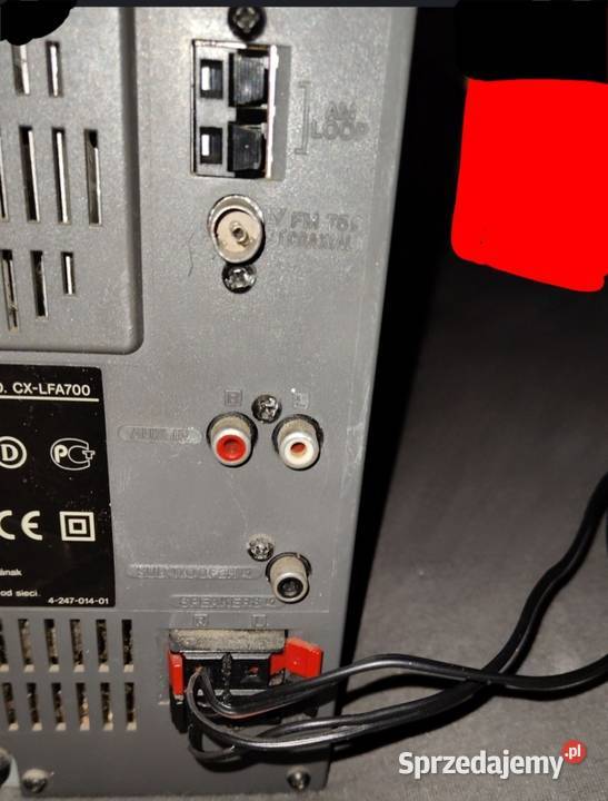 sprzedam wieżę z kolumnami ma auxa Wieże i miniwieże Sosnowiec sprzedam