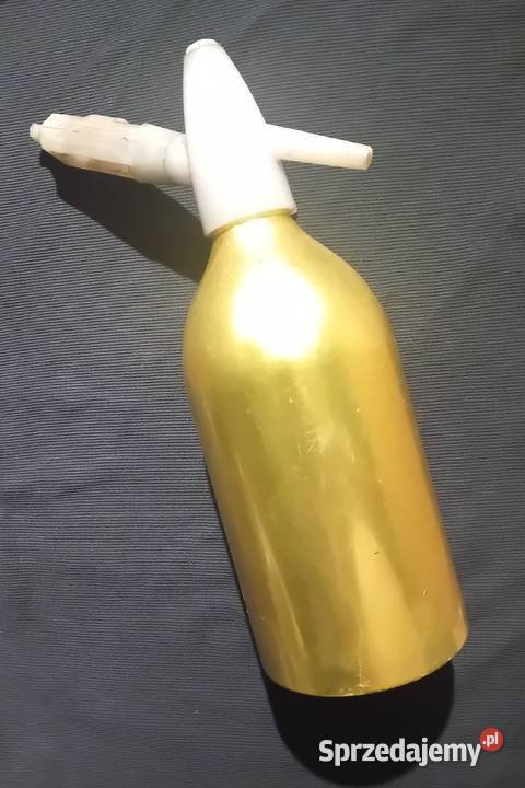 Syfon aluminiowy 1L na naboje CO2 Wyrób polski Koźminek