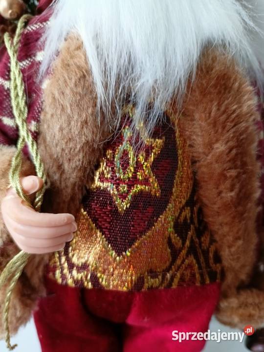 Figurka śwMikołaja wys30 dekoracja świąteczna Trzebnica