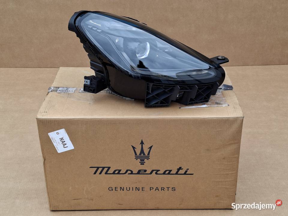 MASERATI GREACELE REFLEKTOR PRAWY FULL LED LAMPA osobowe Lampy przednie Bieleń