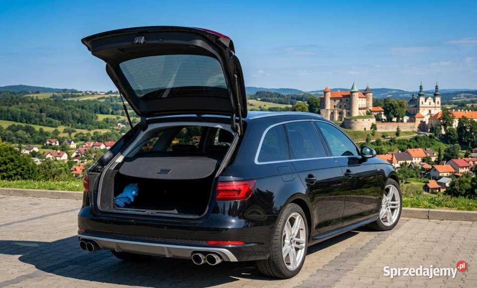 Audi A4 B9 S line 30 TDI S4 BO ACC 360 Bogata Zarejestrowany w Polsce Bochnia sprzedam