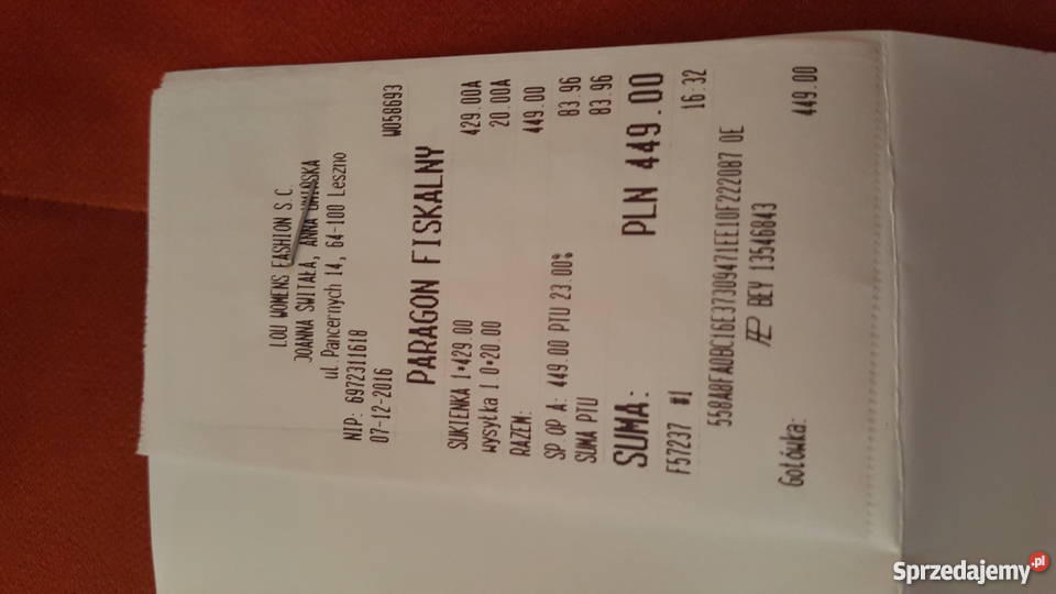 Sukienka Alessia firmy LOU pomorskie Pruszcz Gdański