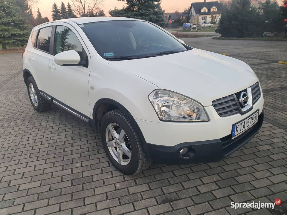 NISSAN QASHQAI 16 BENZYNA 2008 kupiony w Polsce Łęg Tarnowski