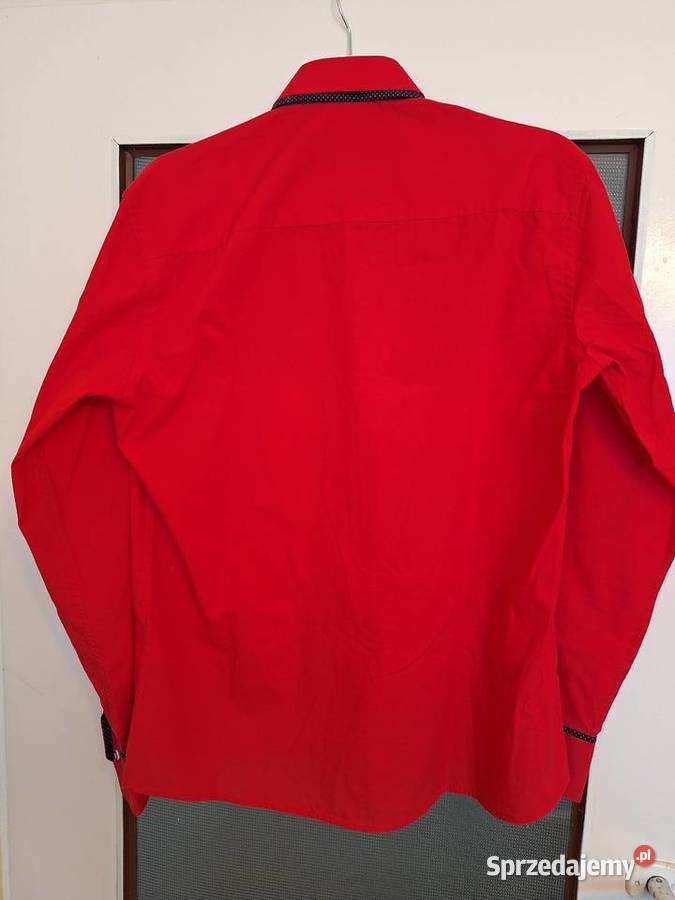 Koszula czerwona warmińsko-mazurskie Pieniężno Pierwsze