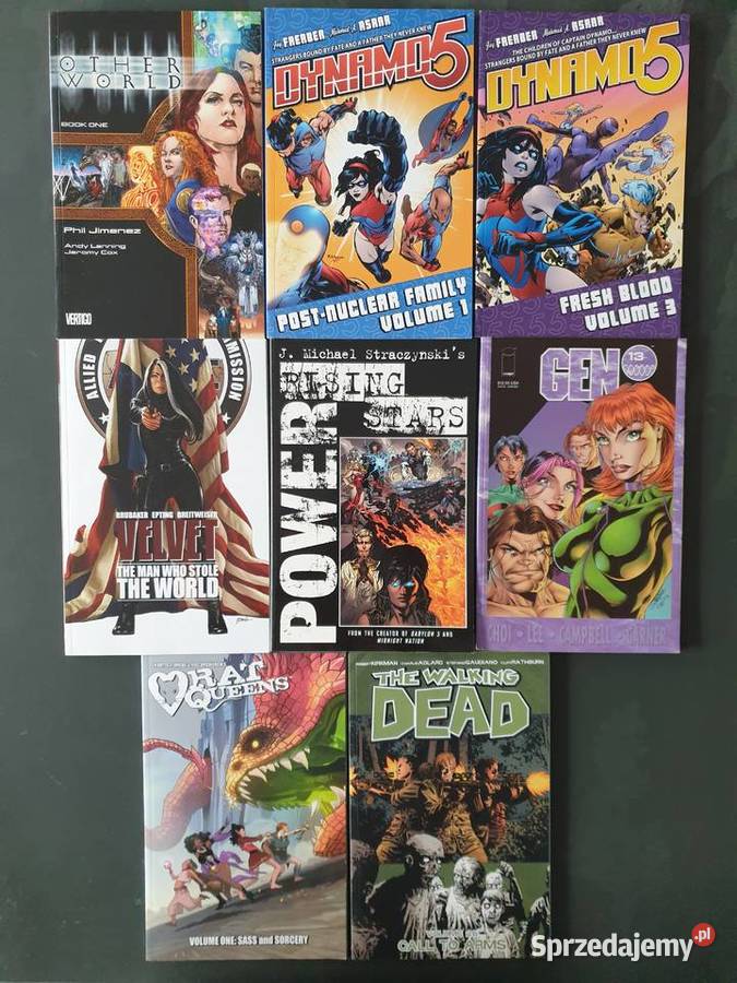 Zestaw 26 komiksów USA trade paperback Gdynia