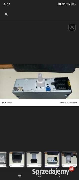 Fiat Panda III radio wyświetlacz monitor Wrocław