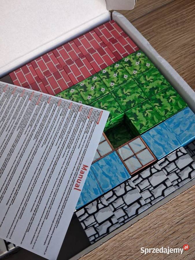 Nowe Klocki magnetyczne 128 Minecraft 3 lata+ Lublin sprzedam