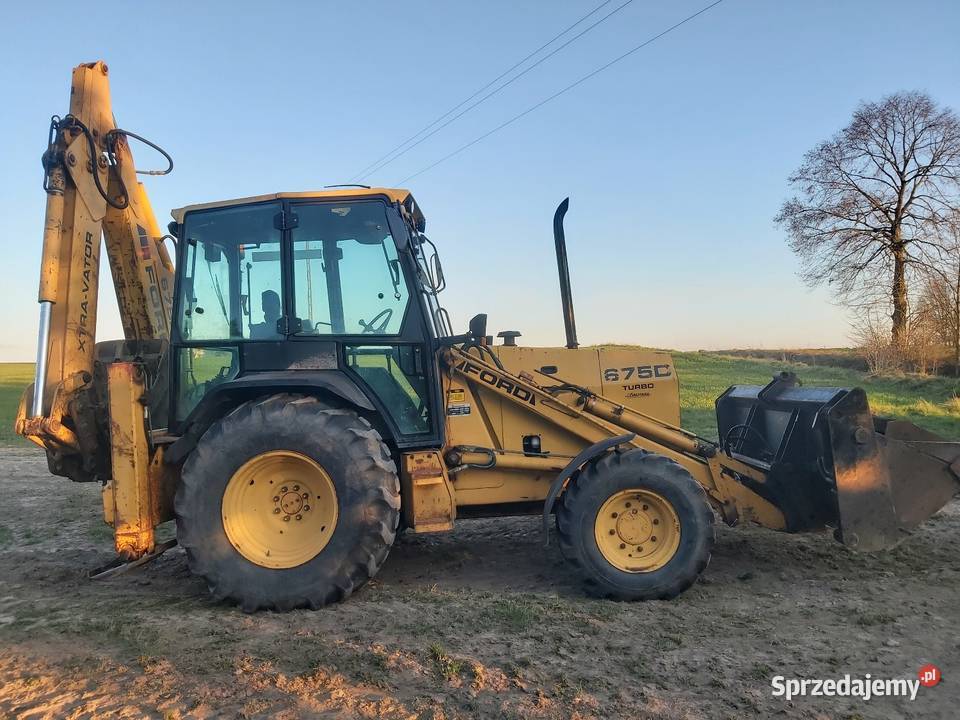 Koparko Ładowarka Ford 675D Holland Jabłonowo Pomorskie