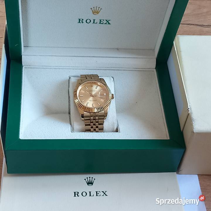 zegarek rolex datejust automatic pudełko Miedzna
