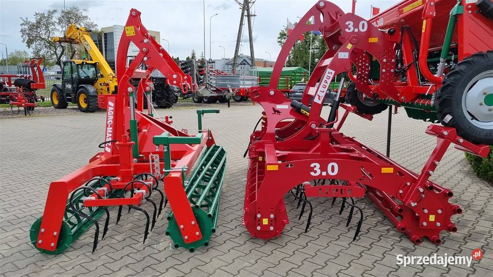 Agregat uprawowo siewny 3m KUP U PRODUCENTA nieuszkodzony Łowicz