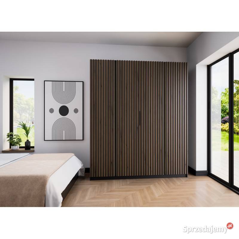 Szafa z lamelami dąb evoke 200cm Meble Warszawa