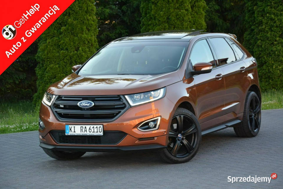Ford EDGE ST Panorama Skóry BiXenon Ledy Navi centralny zamek Ostrów Mazowiecka