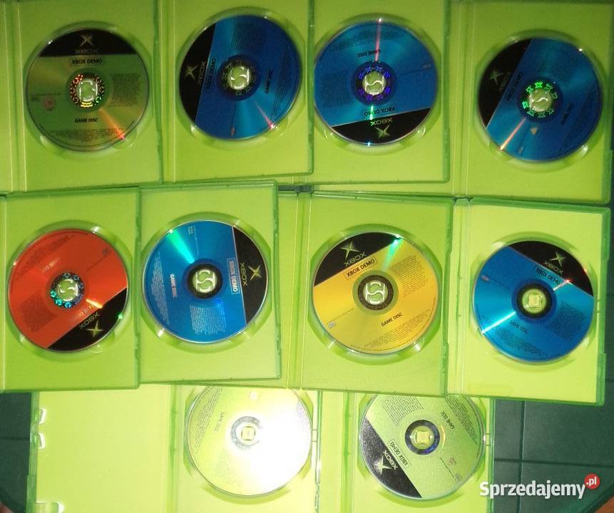 10x DVD XBOX magazine ufficiale DEMO 20032005 Rzeszów