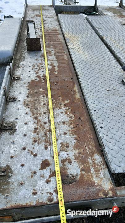 Laweta przyczepa ciężarowa Łazy-Dąbrowa