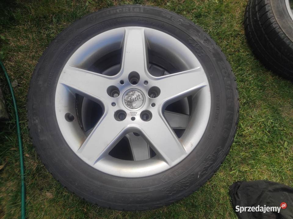 Alufelgi z oponami BMW 5x120 ET38 7J16H2 2055516 sprzedam