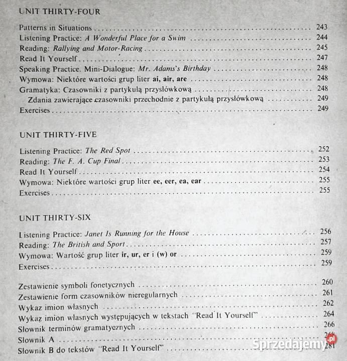 We learn english kl 2 LO Anna Zawadzka Pozostałe