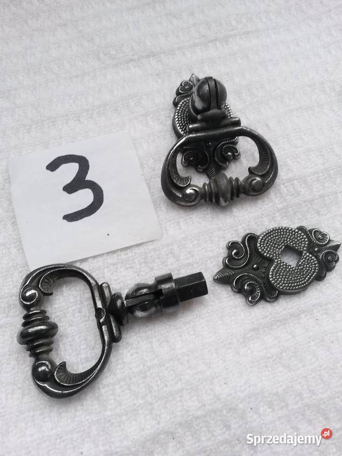 UCHWYTY MEBLOWE stare PRL mosiężne metalowe Dekoracje i ozdoby mazowieckie Warszawa sprzedam