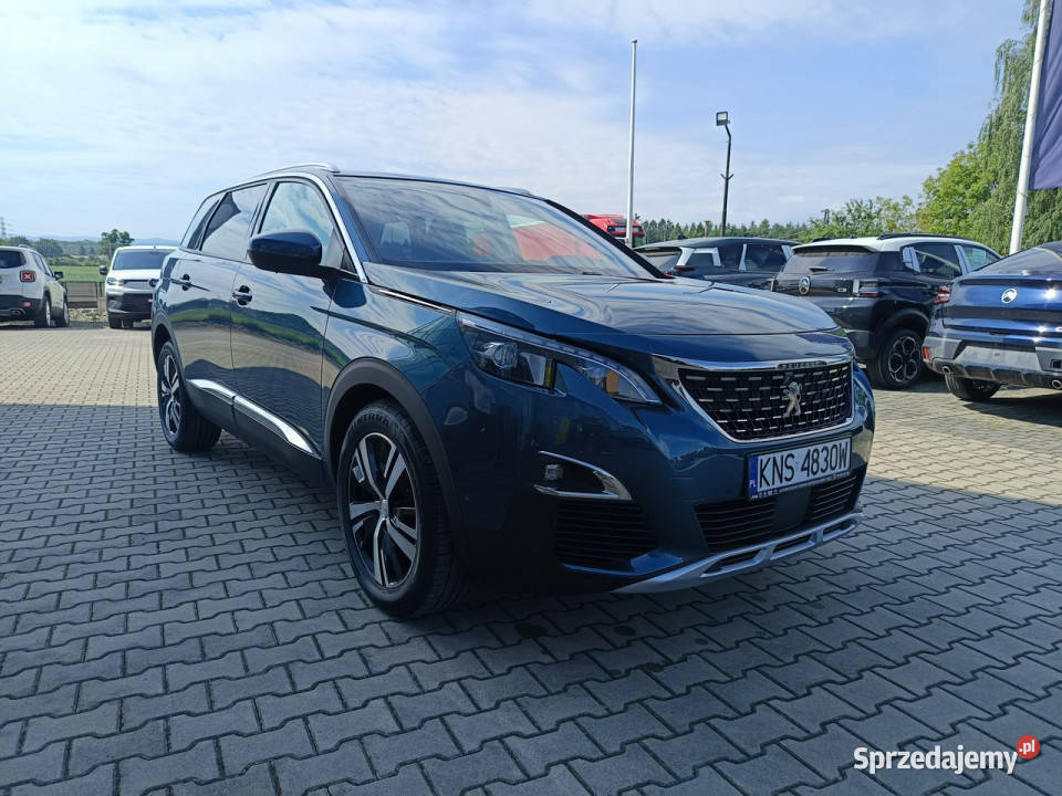 Peugeot 5008 12 130 bogate wyposażenie II 2017 nawigacja