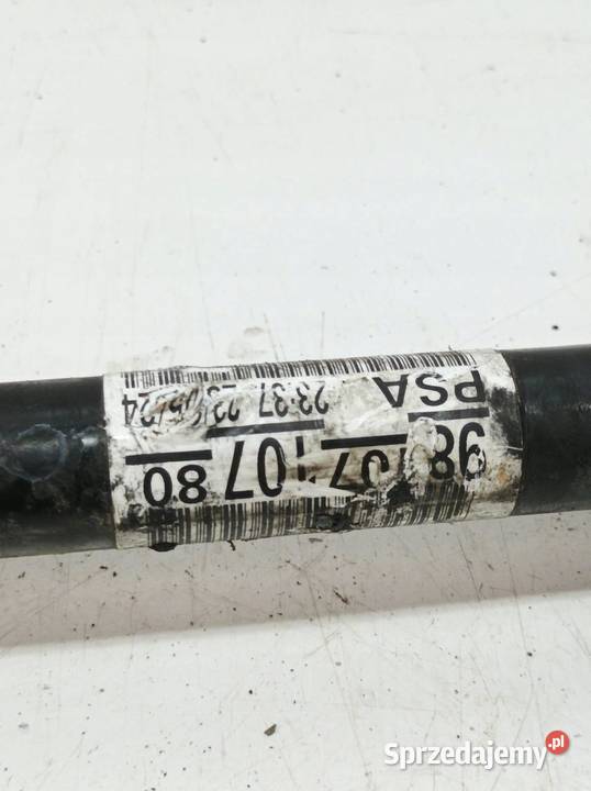 PÓŁOŚ PRAWY PRZÓD 12 B 9810710780 Opel Astra VI