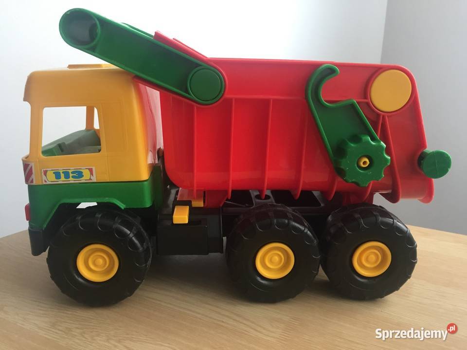 Auto duża kolorowa ciężarówka stan super