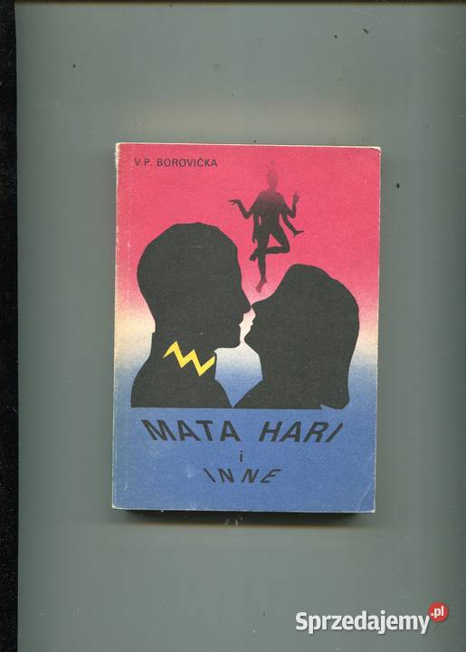 Mata Hari i inne Borovicka Rok wydania 1988 Pozostałe