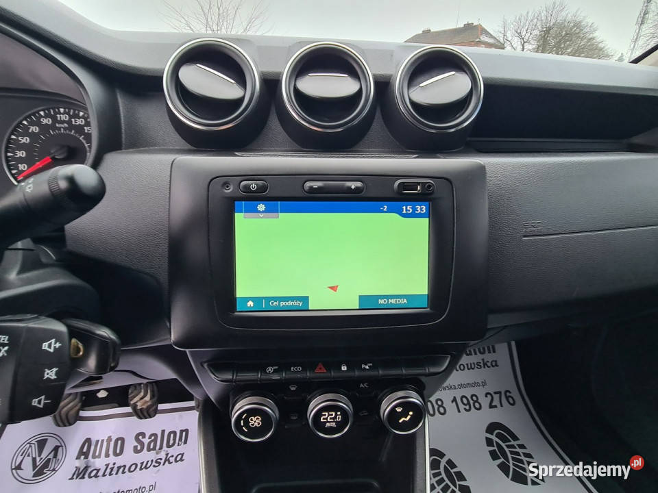 Dacia Duster Navi PDC Kamera Klimatronik Led światła LED Wągrowiec