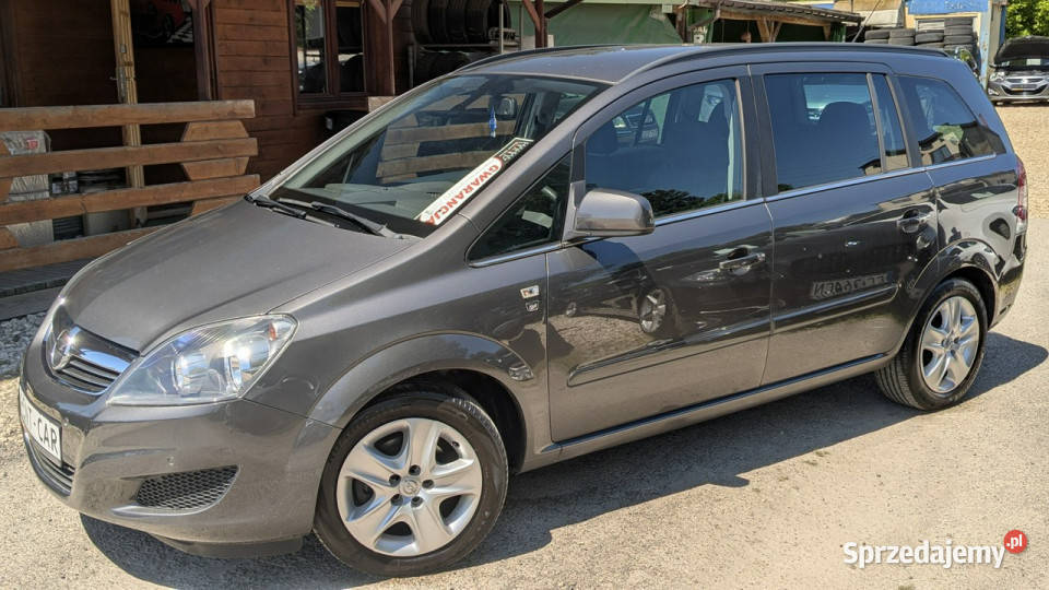 Opel Zafira 16i116OPŁACONYBezwypadkowy7Osób Zafira Częstochowa