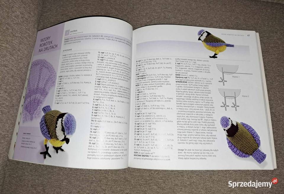 Ptaki motyle i inne zwierzątka 75 wzorów ozdoby Złotniki Kujawskie