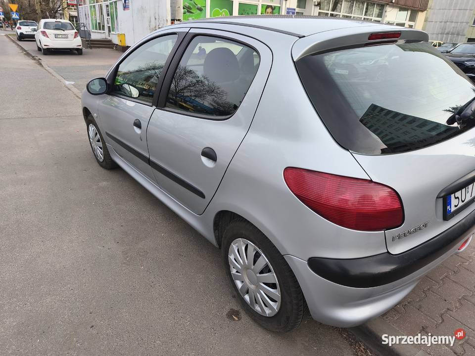 Peugeot 206 mały przebieg 2002 do 2024 Sosnowiec sprzedam
