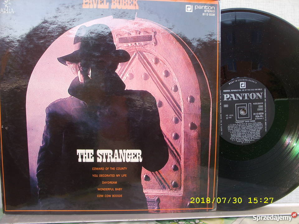 Country LP PAVEL BOBEKTHE STRANGER płyta winylowa dolnośląskie Wołów