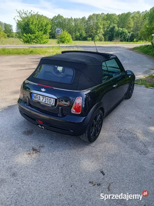 Mini Cooper S Cabrio 16 Kompresor granatowy mazowieckie Młodocin Mniejszy
