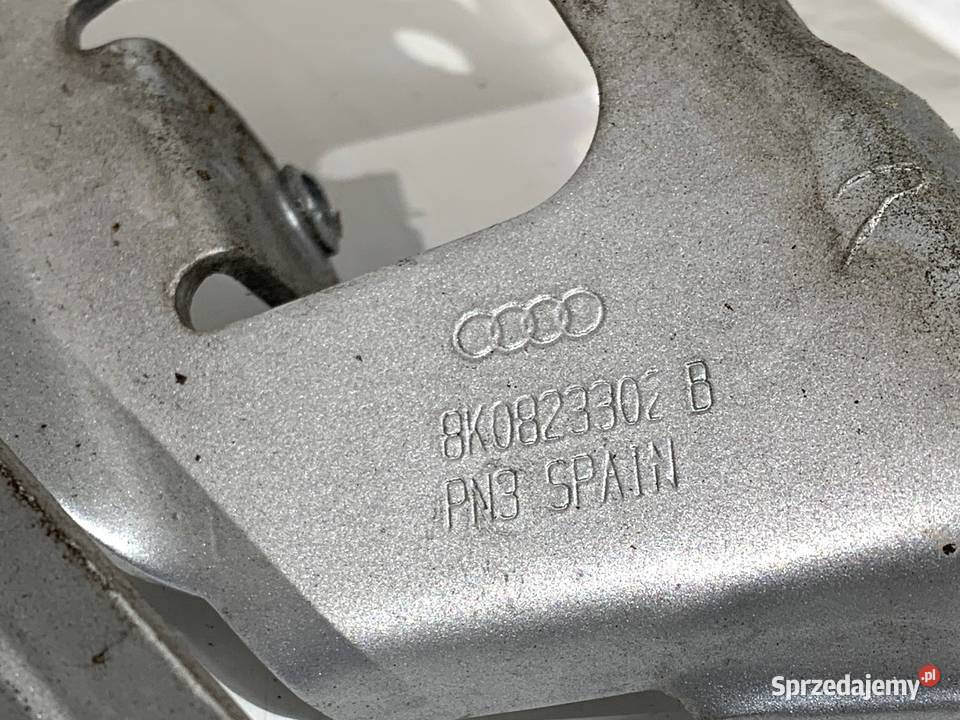 ZAWIASY MASKI PRZÓD KOMPLET AUDI A4 B8 Kombi sprzedam