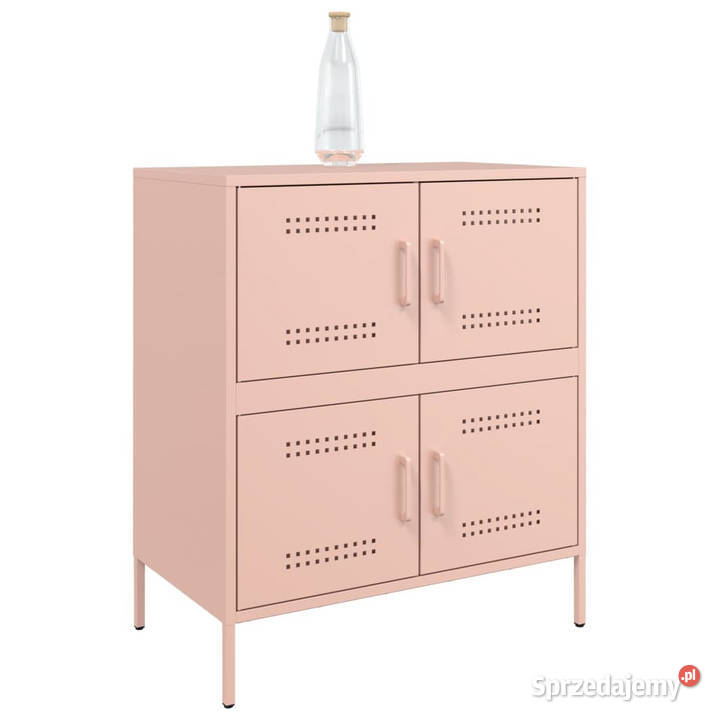 Szafka różowa 68x39x79 stal WM842953 mazowieckie Warszawa sprzedam