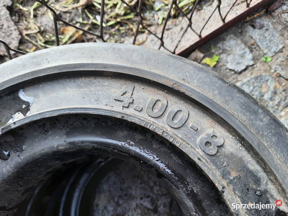 Opona do wózka widłowego 400 8 RIM 3 małopolskie Bucze