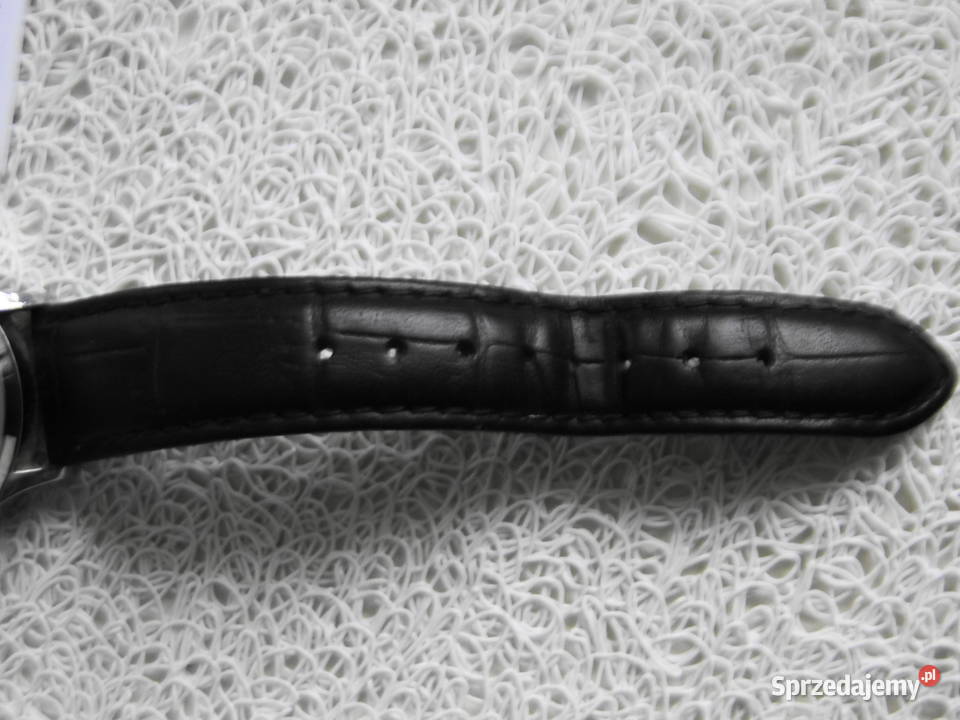 Zegarek Chronograf ze stoperem skórzany pasek Warszawa