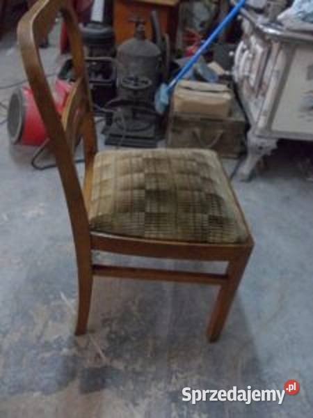 Stare zabytkowe krzesła drewniane serca 1 Bielsko-Biała