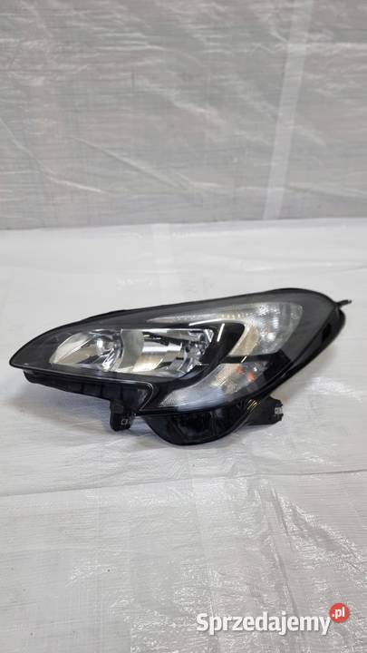 OPEL CORSA E REFLEKTOR LAMPA LEWY PRZÓD LEWA