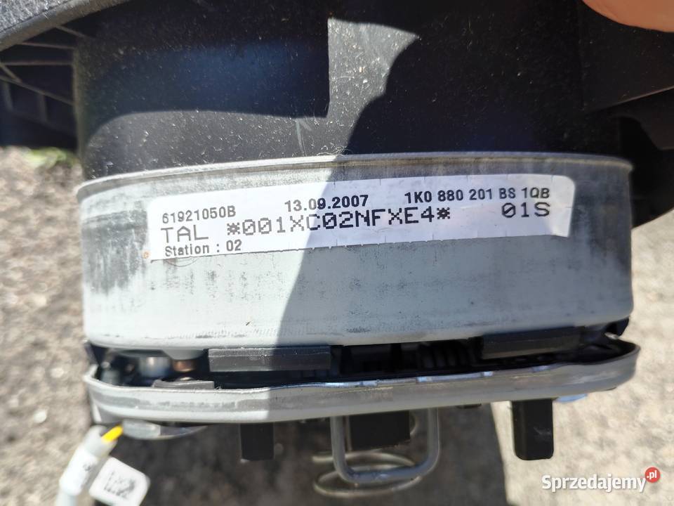 VW PASSAT B6 DESKA ROZDZIELCZA KONSOLA PODUSZKA Międzychód