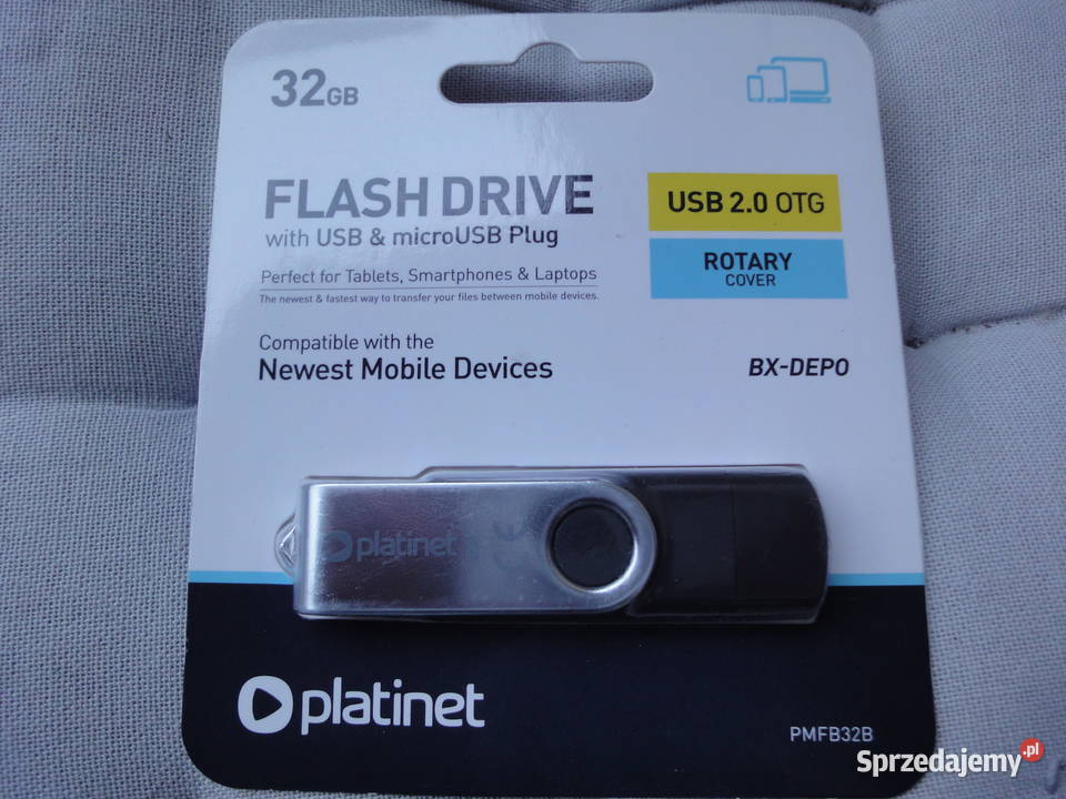 Pendrive PLATINET BXDepo 32 GB USB 20 microUSB Pojemność 32GB małopolskie Kraków