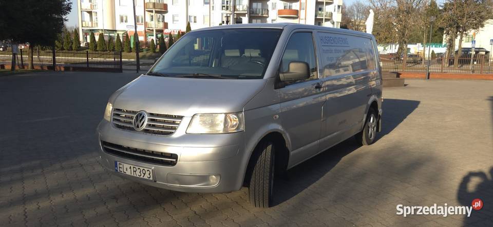 Sprzedam Volkswagena Transporter T5 long 25 Tdi klimatyzacja Pabianice