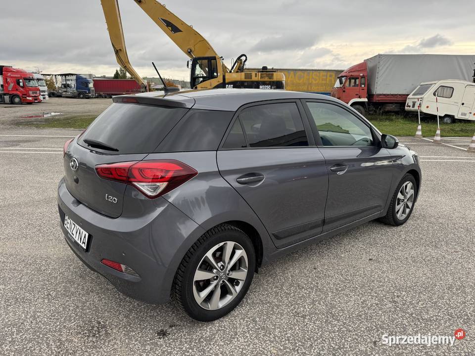 Hyundai i20 125 BENZYNA Klimatyzacja Nawigacja wspomaganie kierownicy Konin