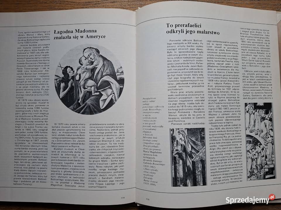 Geniusze sztuki Botticelli KAW małopolskie Kraków