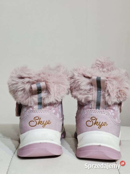 Śniegowce 20 psi patrol Skye buty dziecięce