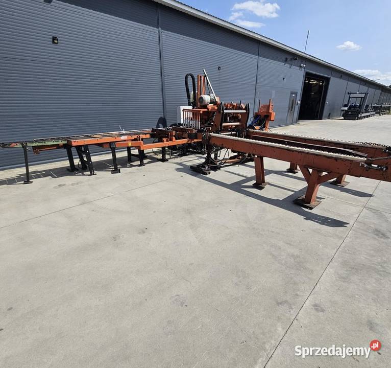 Trak taśmowy wood mizer LT70 rampa zrzut Kotuń