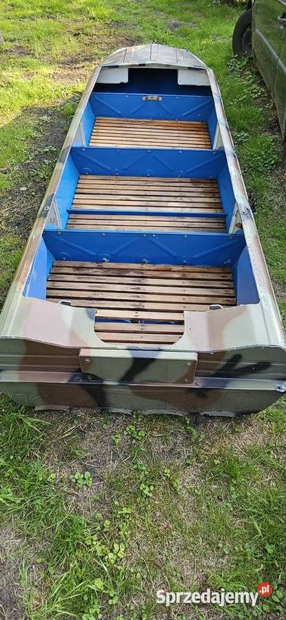 wędkarzaNa rybyProfesjonalAluminiowaŁódź łódka Barlinek