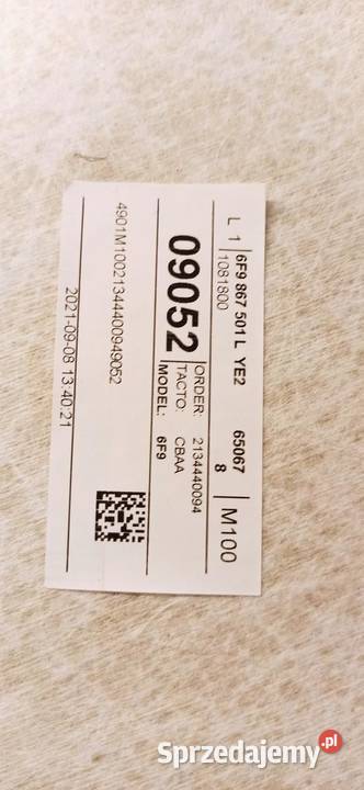 SEAT ARONA PODSUFITKA 2022 6F9867501L