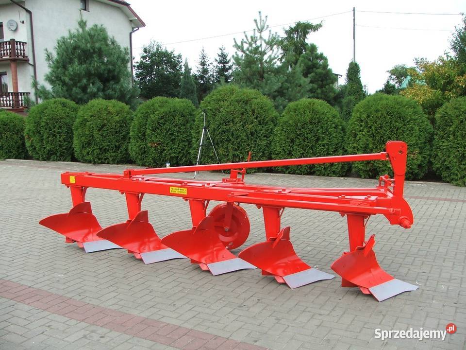 Solidny PŁUG 4 skibowy 4x35 Zagonowy Podwyższany nieuszkodzony