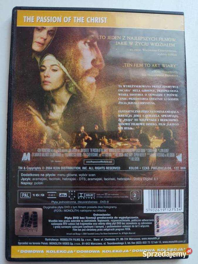 Pasja Film DVD Lutomiersk