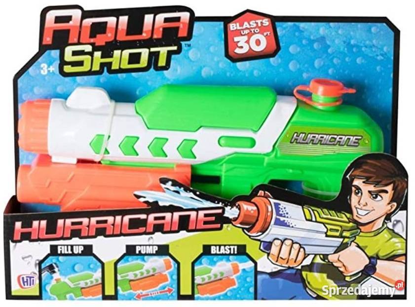 Pistolet na Wodę Pump Sikawka Hurricane 3 lata+ Mogilany sprzedam